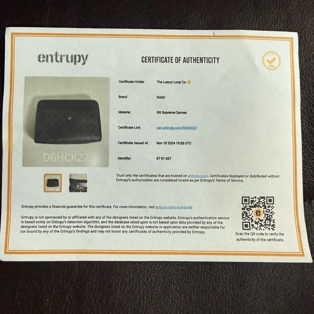 Gucci supreme Cavas - Picture 7 of 7